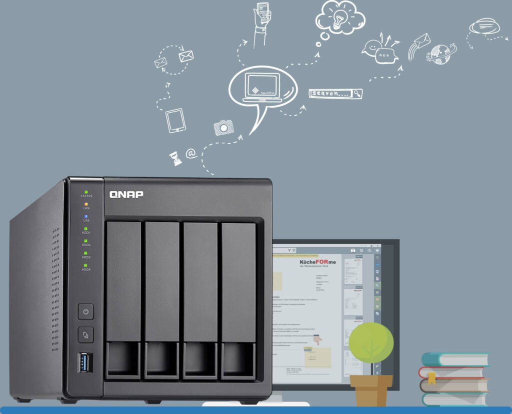 QNAP NAS is the exclusive PaperOffice partner for NAS devices